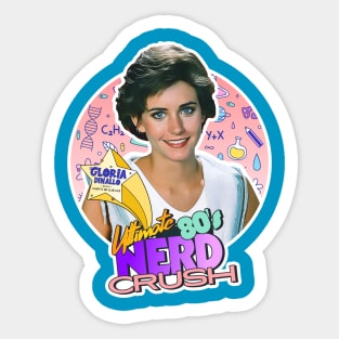 Misfits of Science ● Gloria Dinallo Ultimate 80s Nerd Crush Sticker